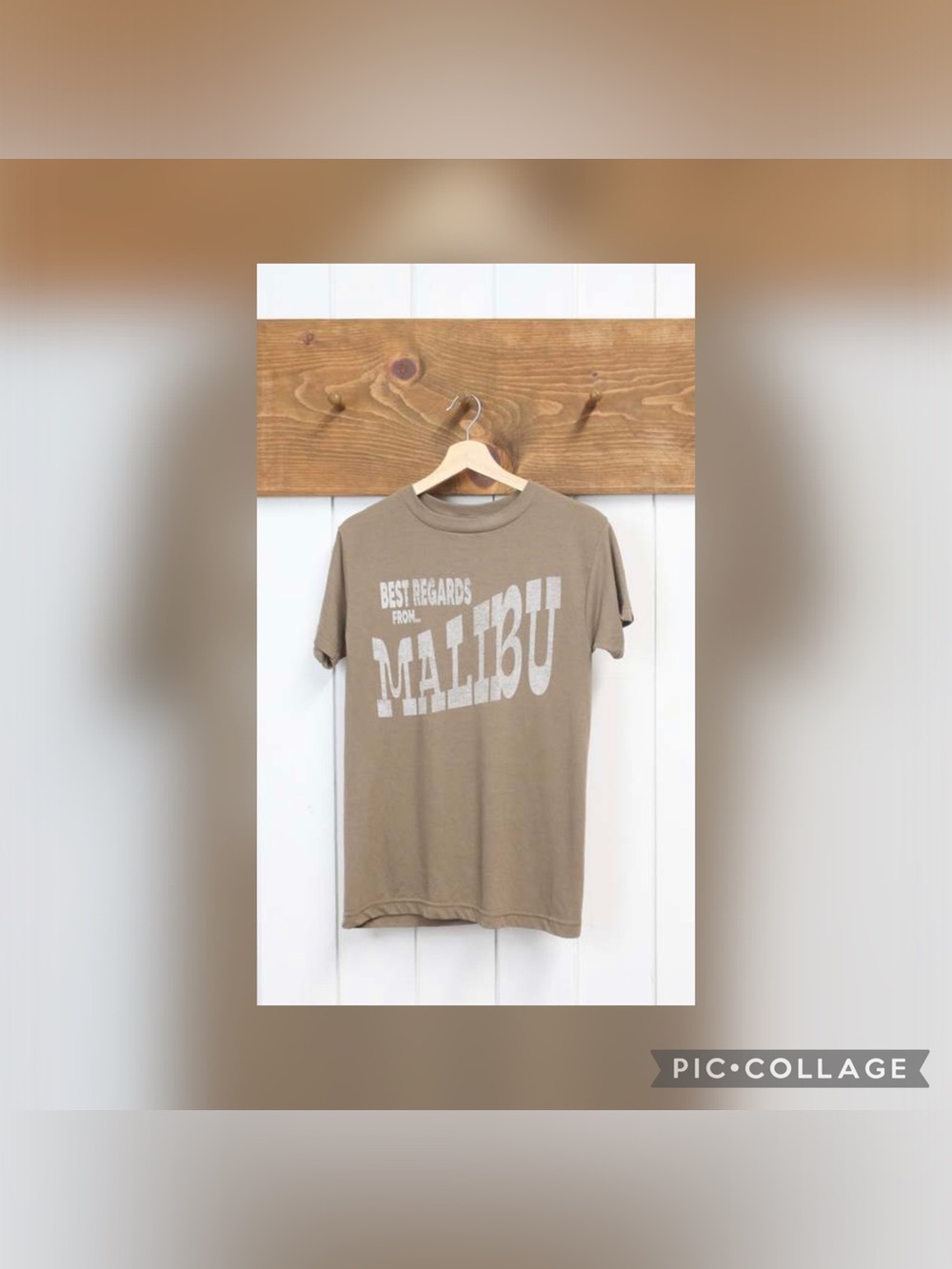 Best Regards Malibu Oversized Tee